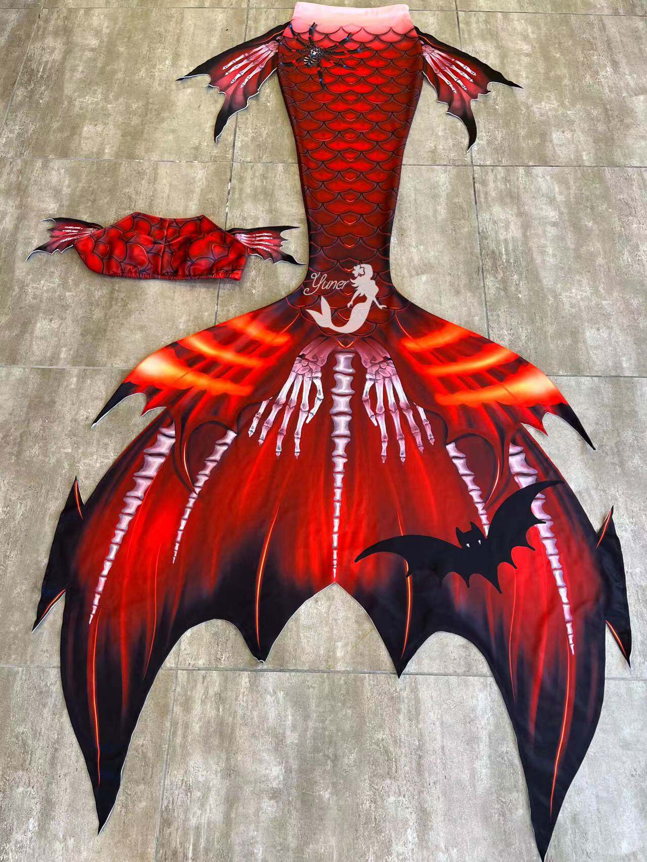 Aquarium - Pakaian Renang Ekor Ikan Duyung Pria