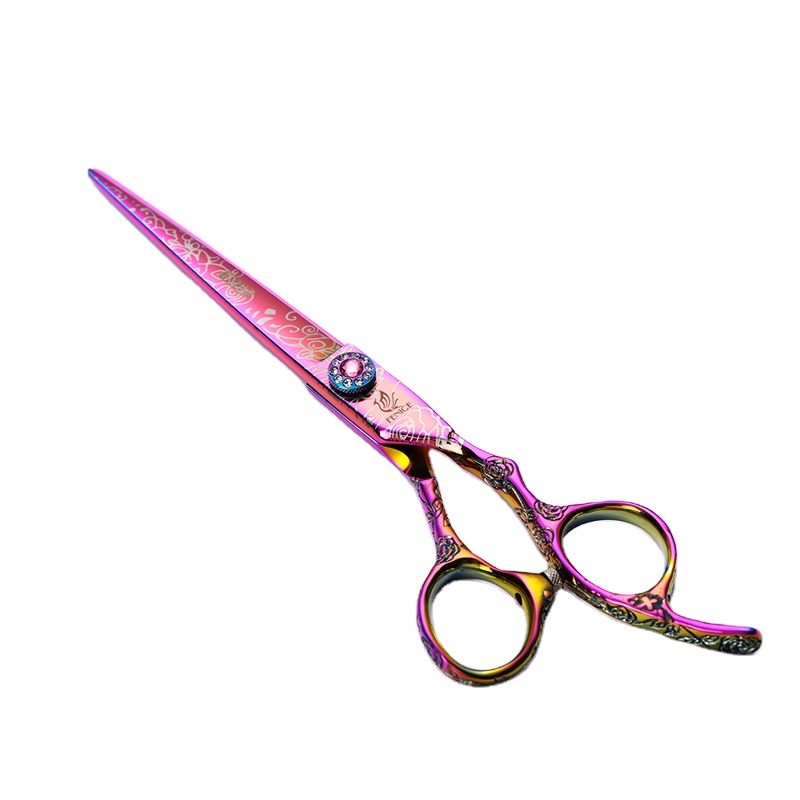 Pet Grooming - Gunting Lurus Fenice Fashion Ungu 7