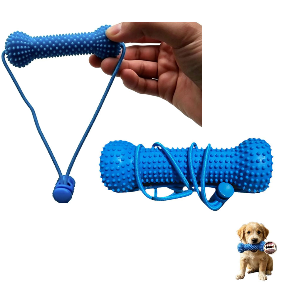 Teeth Cleaning Dog Chew Bone - Mainan Kunyah untuk Membersihkan Gigi Anjing,
