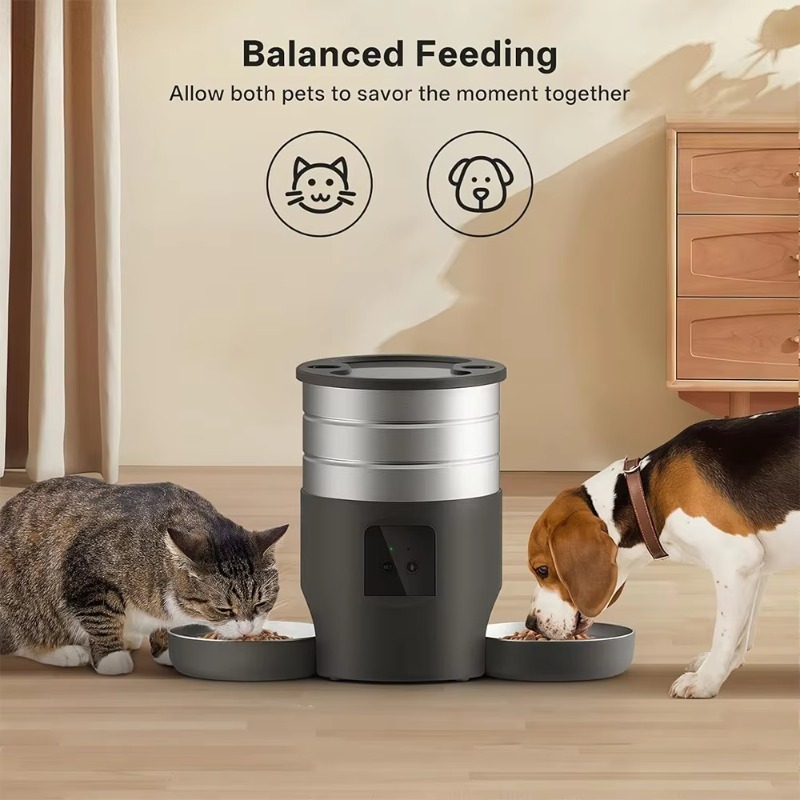 Pet Feeders - Pengumpan Hewan Peliharaan Otomatis 4.5L dengan