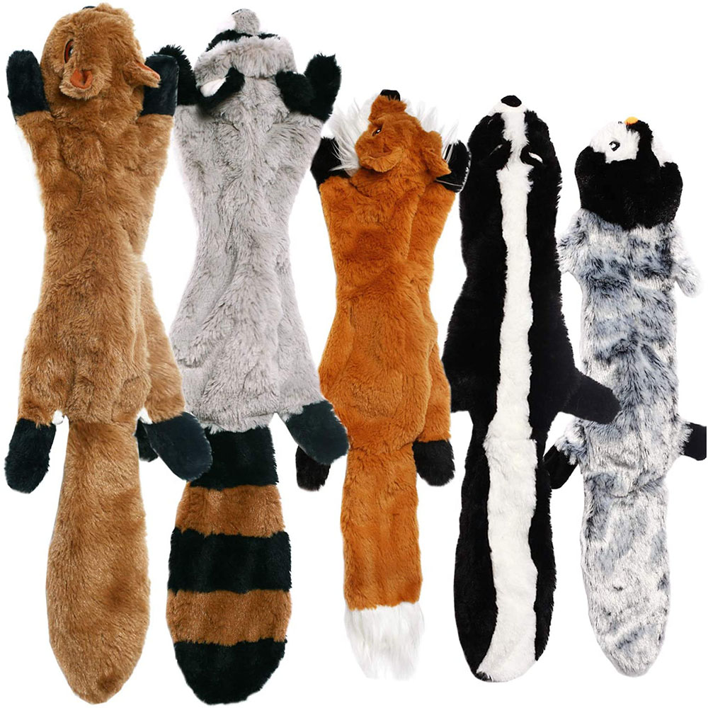 Indestructible Dog Chew Toy - Mainan anjing tanpa isian hewan simulasi