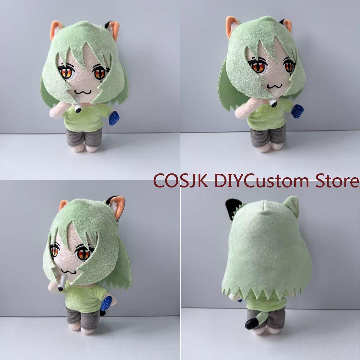 Boneka Kucing Anime Chainsmoke - Cat Toys ulasan dan harga
