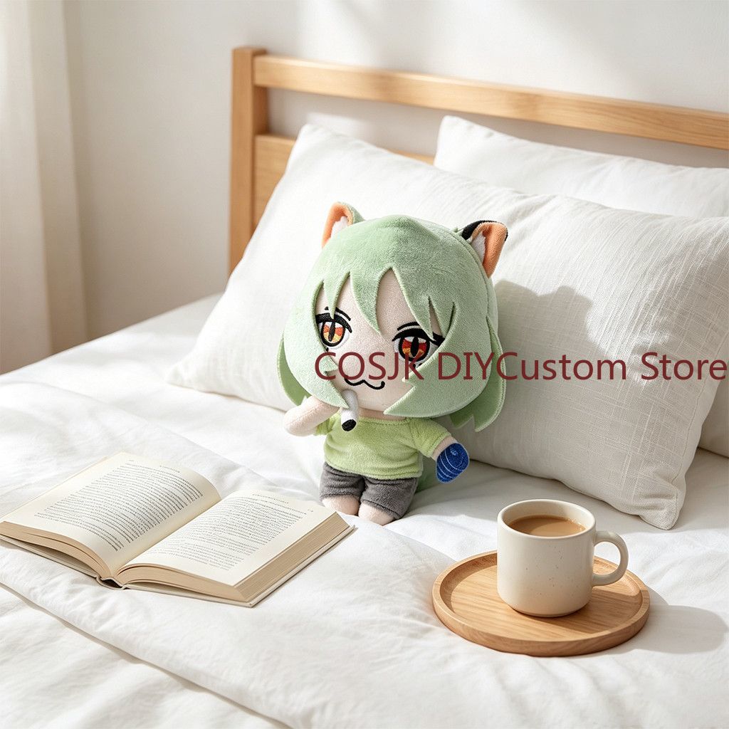 Boneka Kucing Anime Chainsmoke - Cat Toys ulasan dan harga