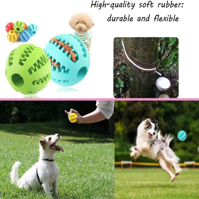 Bola Mainan Anjing Silikon Tah - Dog Puzzle Feeder Toy ulasan dan harga