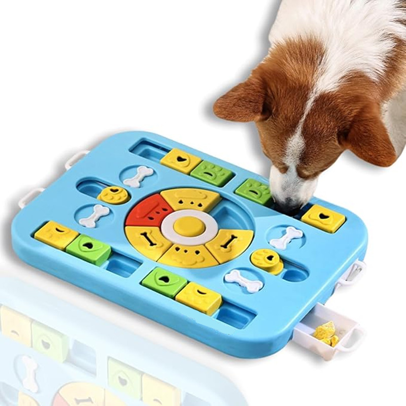Mainan Puzzle Anjing Interakti - Dog Puzzle Feeder Toy ulasan dan harga