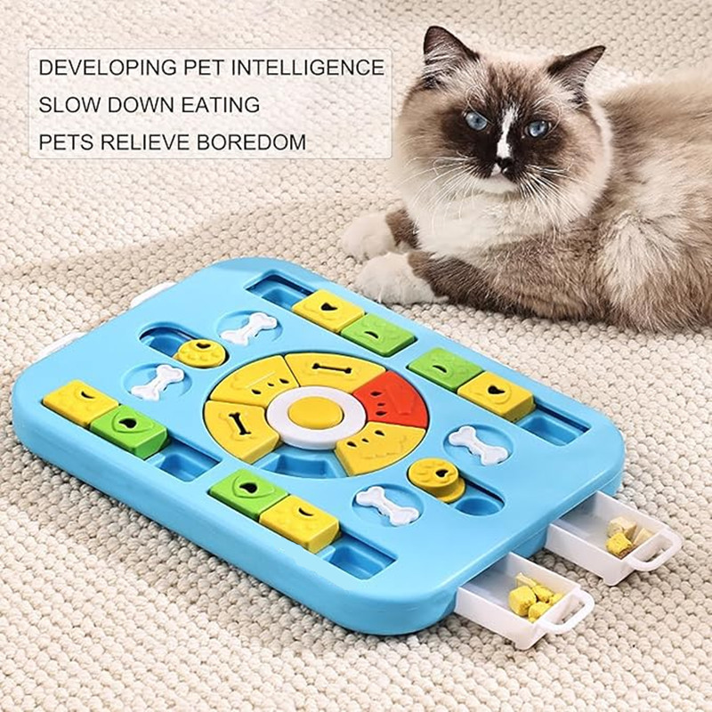 Mainan Puzzle Anjing Interakti - Dog Puzzle Feeder Toy ulasan dan harga