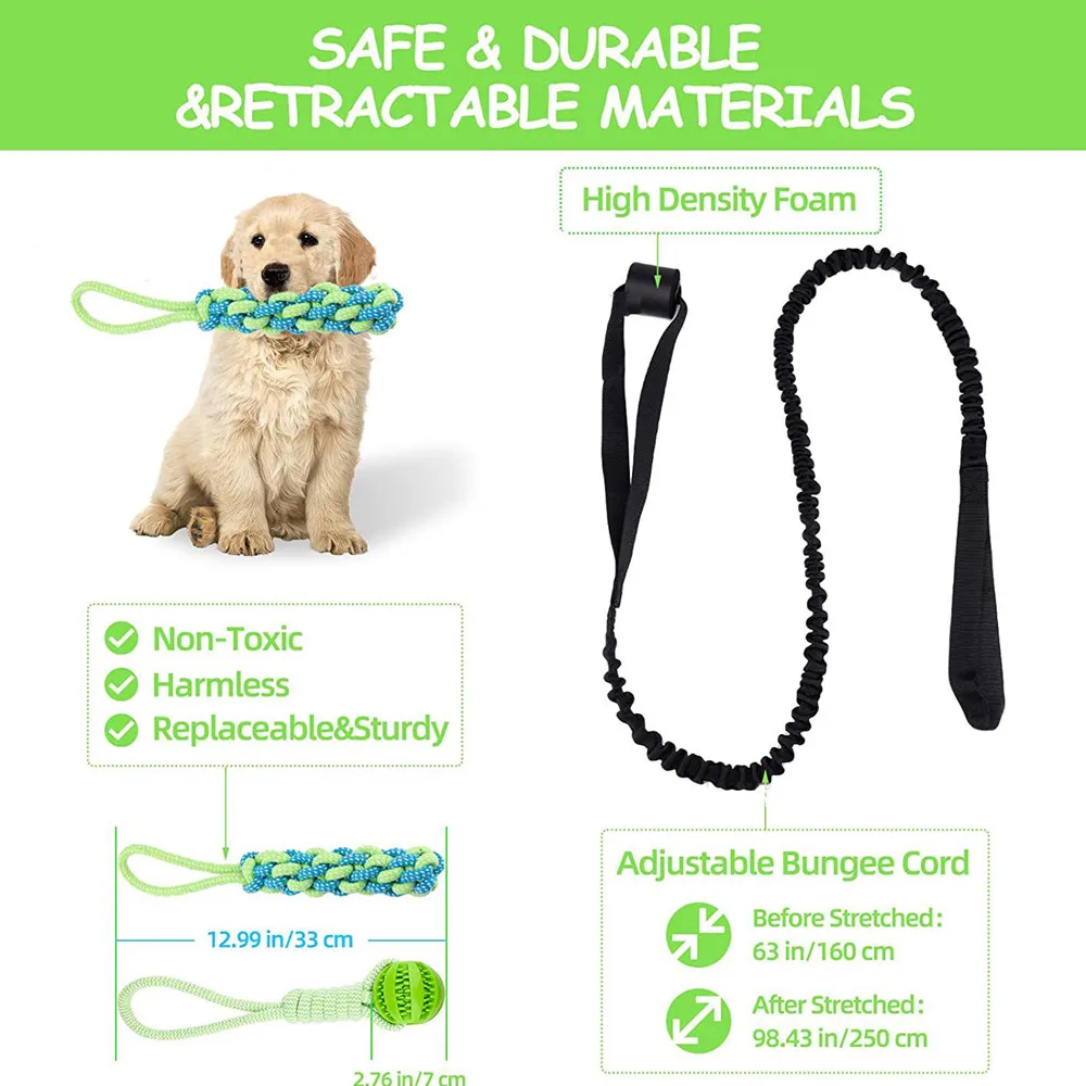 Mainan Anjing Interaktif Tarik - Suction Cup Dog Tug Toy ulasan dan harga