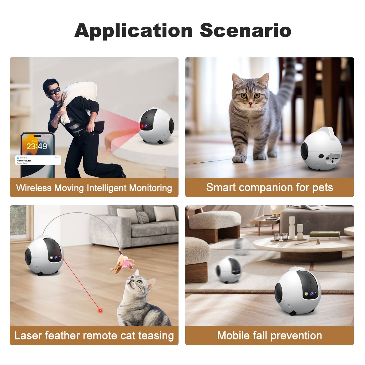 Robot Pendamping Hewan Pelihar - Cat Toys ulasan dan harga