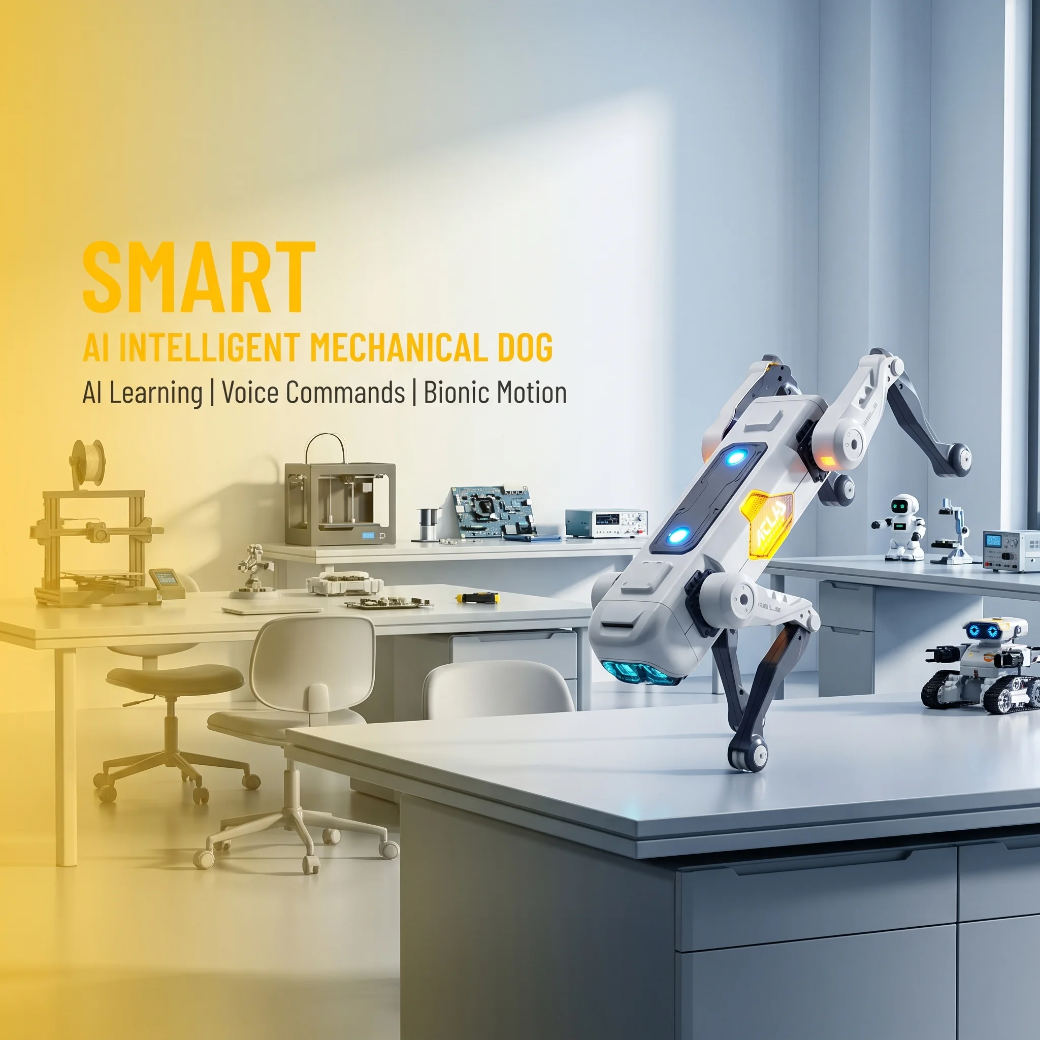 Robot Anjing Pintar AI, Kontro - Dog Toys ulasan dan harga