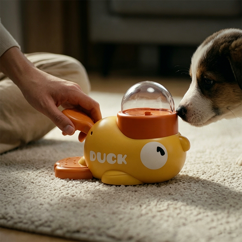 Mainan Interaktif 2-in-1 untuk - Dog Puzzle Feeder Toy ulasan dan harga