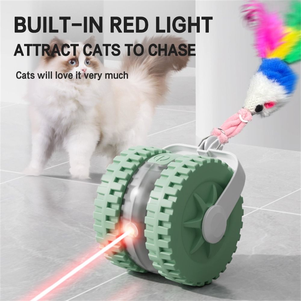 Mainan Bola Kucing Otomatis Be - Laser Pointer Cat Toy Automatic ulasan dan harga