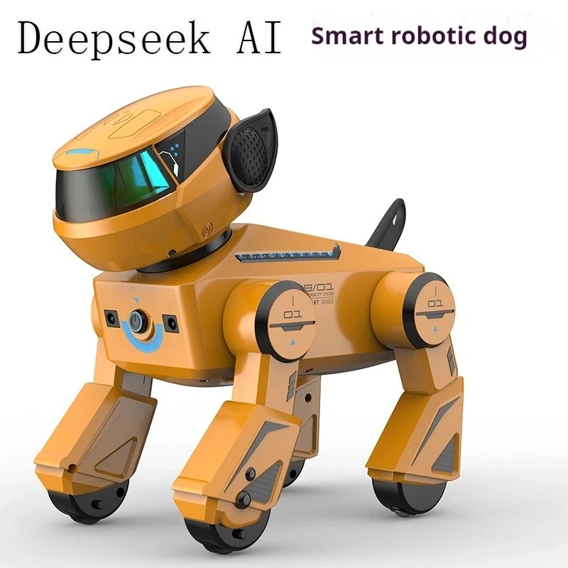 Robot Anjing Pintar AI dengan  - Dog Toys ulasan dan harga