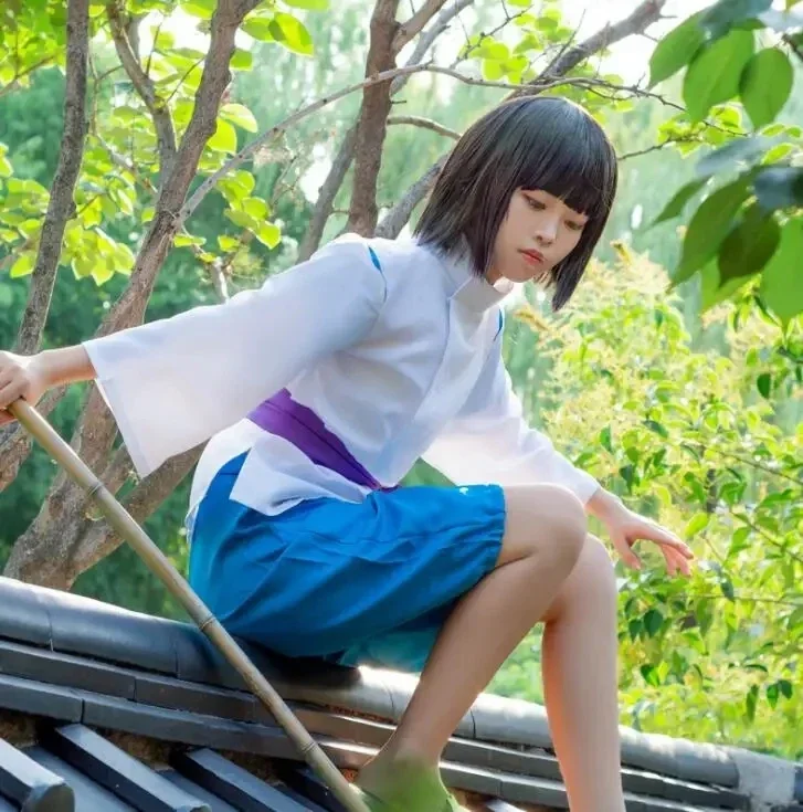 Wig Kostum Cosplay Anime Spiri - Aquarium ulasan dan harga